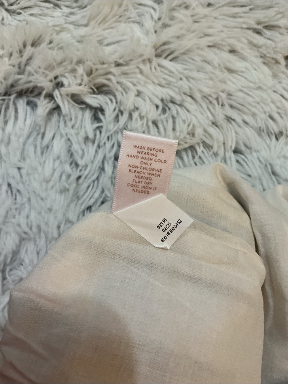 LC Lauren Conrad Linen Blend Ruffle Hem Shorts Size 0X NWT Beige Striped - Picture 12 of 15
